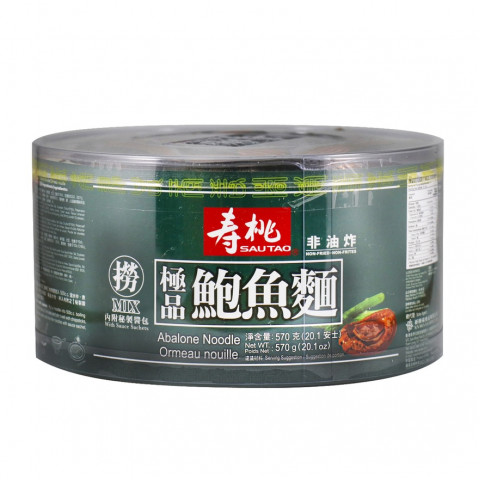 壽桃牌 拌麵 鮑魚麵 570克