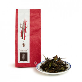 英記茶荘　袋入り茶葉　天頂牡丹（白茶）　７５ｇ