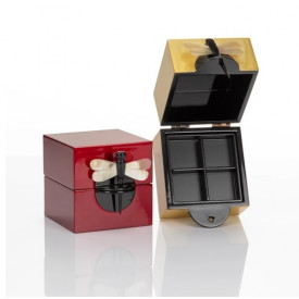 Hong Kong Mandarin Oriental Hotel Jewelry Box Red Color
