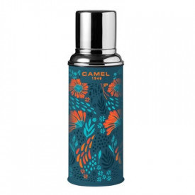 Camel 116 Vacuum Flask 450ml Coral Plant Pattern