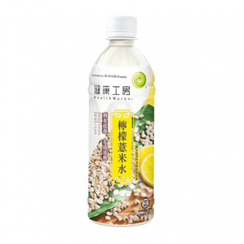 健康工房　レモン、ハトムギ飲料　５００ｍｌ