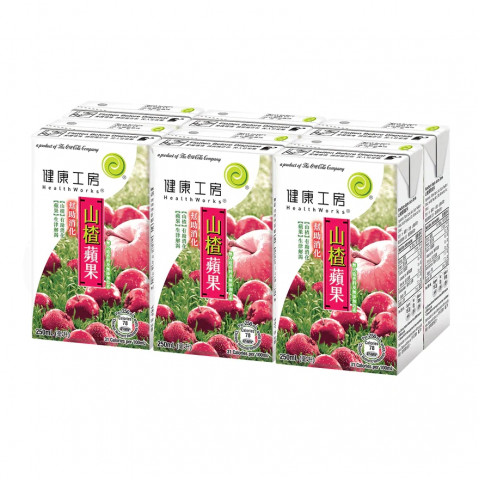 Healthworks Hawthorn Apple Drink 250ml x 6 packs