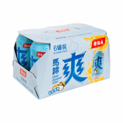 ヨーヒャップセン　馬蹄（シログワイ）飲料　３００ｍｌ × ６缶