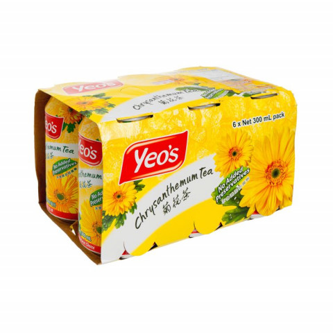 Yeo Hiap Seng Yeo's Chrysanthemum Tea 300ml x 6 cans