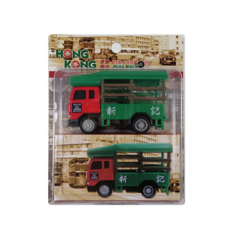 新興玩具 香港貨車 迷你版 回力式