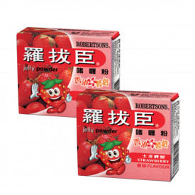 Robertsons Jelly Powder Strawberry Flavor 80g 2 pieces