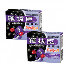 Robertsons Jelly Powder Blackcurrant Flavor 80g 2 pieces