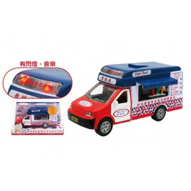 Sun Hing Toys Ice Cream Truck with Sound & Bright Flashing Light 17cm x 6cm x 10cm
