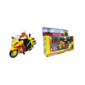 新興玩具 救護電單車 18厘米 x 13.8厘米 x 5.5厘米