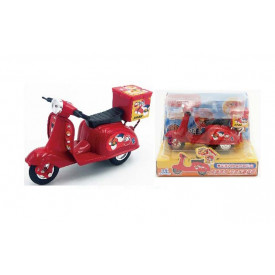 Sun Hing Toys Sushi Motorcycle Red Color