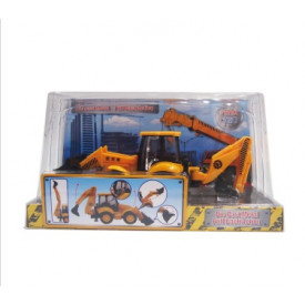新興玩具　掘削機　２２ｃｍ × ９ｃｍ × １１．５ｃｍ