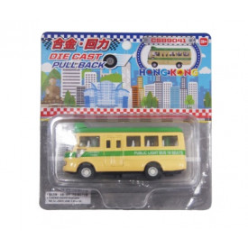 新興玩具　香港のミニバス（緑）　ミニ版