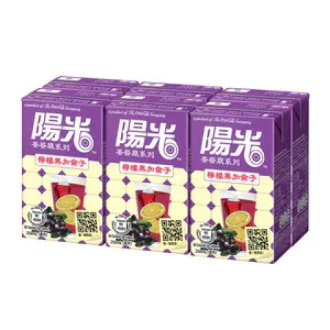 Yeung Gwong Hi C Lemon Blackcurrant Drink 250ml x 6 packs