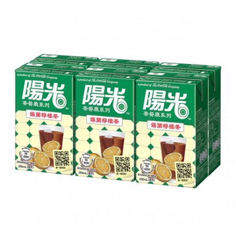 陽光 錫蘭檸檬茶 250毫升 x 6包