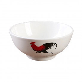 Chicken Pattern 7 inch Arhat Bowl 2 pieces