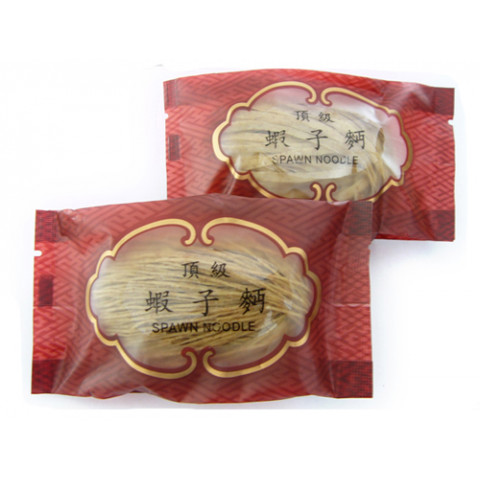 安利製麺廠　えびの卵麺（太麺）　２袋