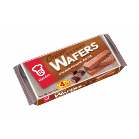 Garden Cream Wafers Chocolate Flavoured 200g