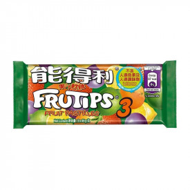 Frutips Fruit Pastilles Sugar Coated 42g x 3 packs