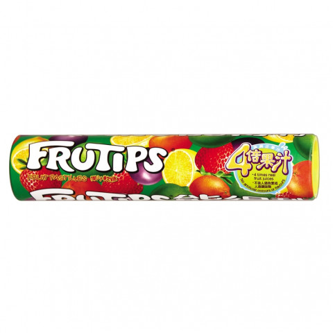 Frutips Fruit Pastilles Giant Sugar Coated 125g