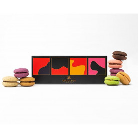 Lucullus Macaron Cookie Gift Box 8 pieces