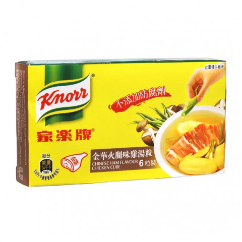 クノール（Ｋｎｏｒｒ）　固形チキンスープの素　金華ハム風味　６０ｇ