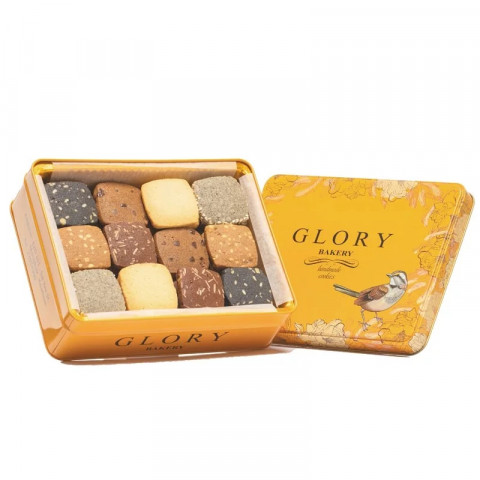 Glory Bakery 6味曲奇禮盒 開心派對 500克