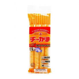 Maruzen Brand Cheese Spicy Fish Meat Sausage 30g x 4 pieces