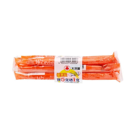 Taiyo Fish Meat Sausage 22g x 6 pieces