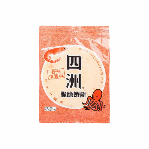 四洲 脆脆蝦餅 15克