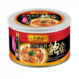 李錦記　醤油アワビ缶詰　ホタテ入　１８０ｇ