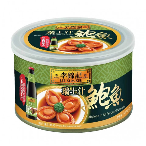 李錦記　瑞士汁アワビ缶詰　１８０ｇ