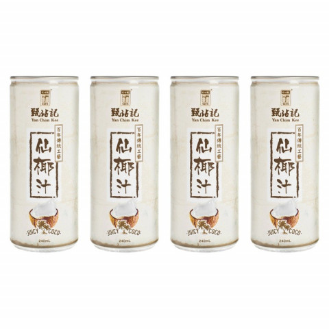 甄沾記　ココナッツミルク　２４０ｇ　× ４缶
