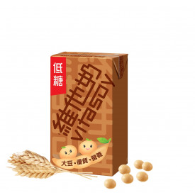 維他奶（ＶＩＴＡＳＯＹ）　麦芽豆乳　低糖　１２５ｍｌ