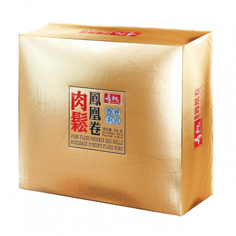 壽桃牌 鳳凰卷 肉鬆味 禮盒裝 300克