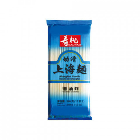 寿桃牌　上海麺（陽春麺）　３４０ｇ