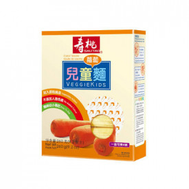 壽桃牌 兒童麵 蘿蔔麵 260克