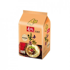 寿桃牌　米線（ミーシェン、米麺）　豚肉ザーサイ味　２１５ｇ × ４袋