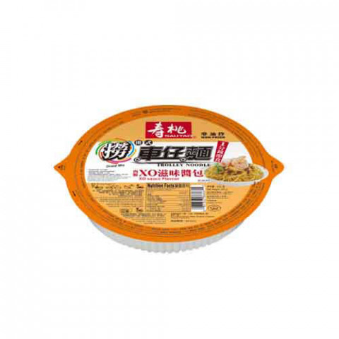 寿桃牌　車仔麺（油麺）　ＸＯ醤　２０５ｇ