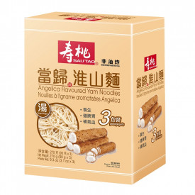 壽桃牌 淮山麵 當歸味 90克 x 3個