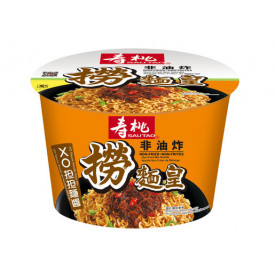 寿桃牌　どんぶり麺　乾麺（汁なし麺）　ノンフライ　担担麺ＸＯ醤味　１００ｇ × ６コ