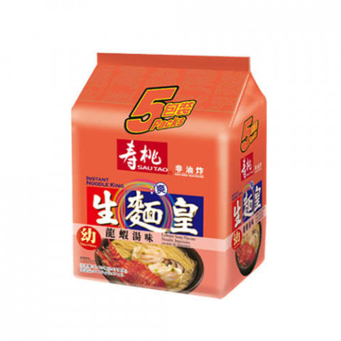 寿桃牌　どんぶり麺　細麺　ロブスタースープ　７０ｇ × ５袋
