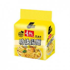 寿桃牌　即席麺　ラクサスープ　９５ｇ × ５袋