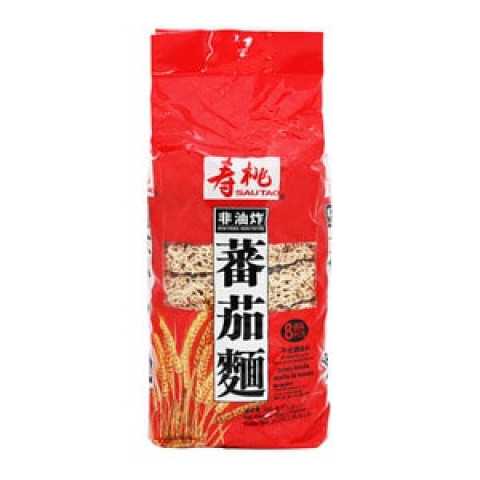 壽桃牌 非油炸蕃茄麵 75克 x 8個