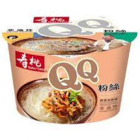 壽桃牌 QQ粉絲 碗裝 榨菜肉絲湯味 72克 x 4碗