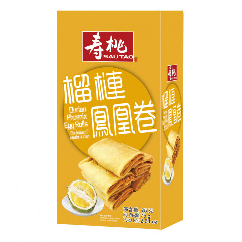 Sau Tao Durian Phoenix Egg Rolls 75g