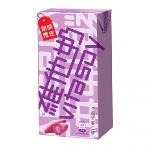 維他奶（ＶＩＴＡＳＯＹ）　紫いも豆乳　２５０ｍｌ