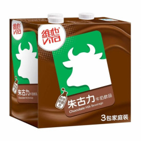 維他（ＶＩＴＡ）　チョコレートミルク　乳飲料　１Ｌ × ３本