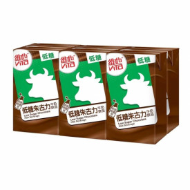 維他 朱古力牛奶飲品 低糖 250毫升 x 6包