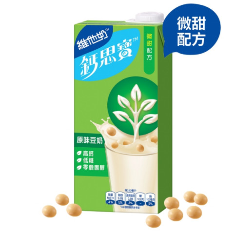 維他奶（ＶＩＴＡＳＯＹ）　鈣思寶　カルシウム強化　豆乳　オリジナル　１Ｌ