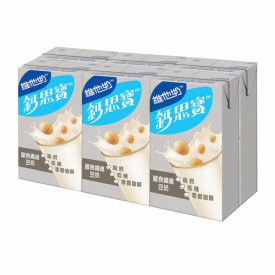 維他奶（ＶＩＴＡＳＯＹ）　鈣思寶　カルシウム強化　食物繊維入豆乳　２５０ｍｌ × ６本